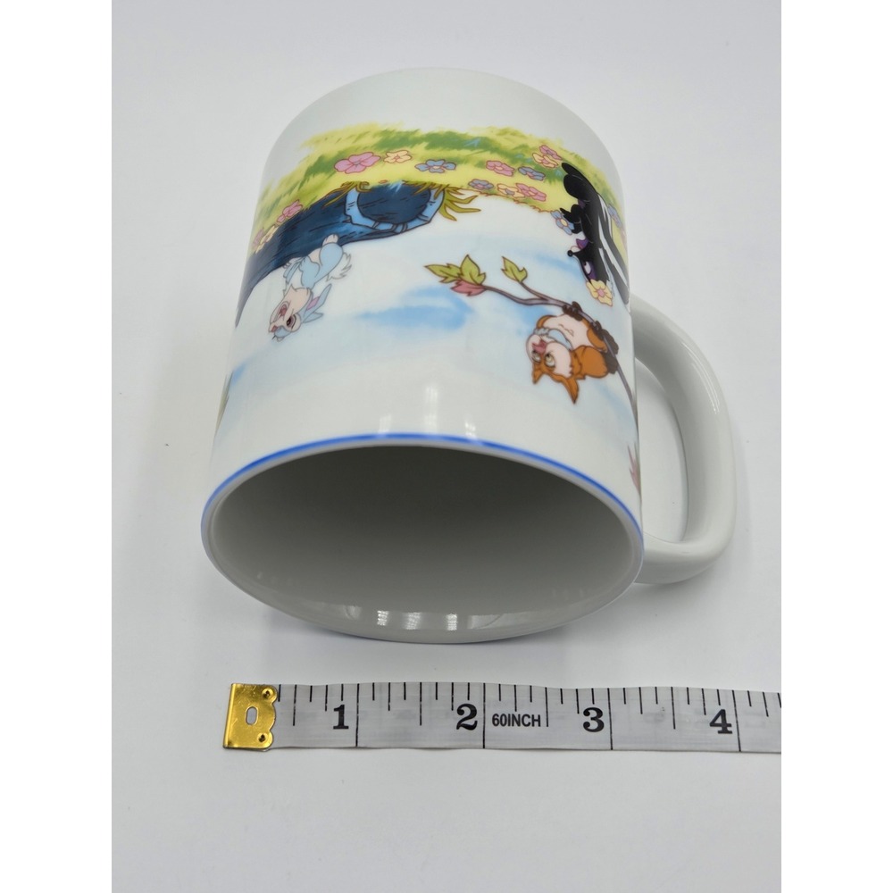 Vintage Disney Bambi Thumper Coffee Mug Disneyland Walt Disney World Japan - Picture 6 of 7